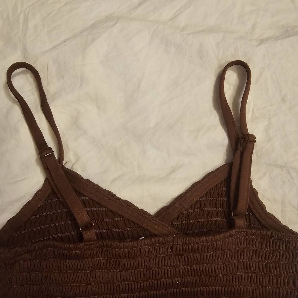 Rue21 Brown Crop Top Size XS - Picture 6 of 9
